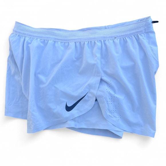Nike Women's Aeroswift Dri-FIT ADV 4” White Shorts Size M - Picture 5 of 8
